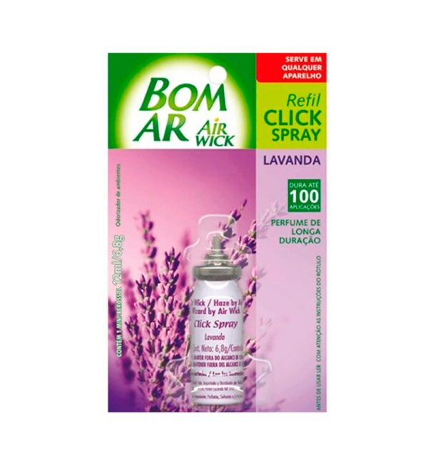 Refil Click Spray Bom Ar Lavanda - 12ml-min