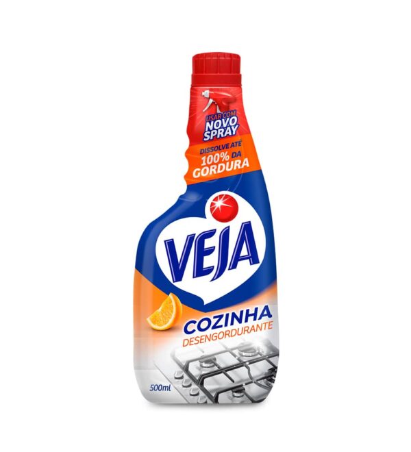 Veja Desengordurante Cozinha Refil - 500ml-min