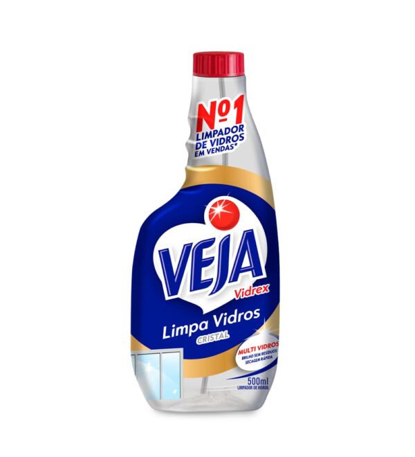 Veja Limpa Vidros Vidrex Cristal Refil - 500ml-min