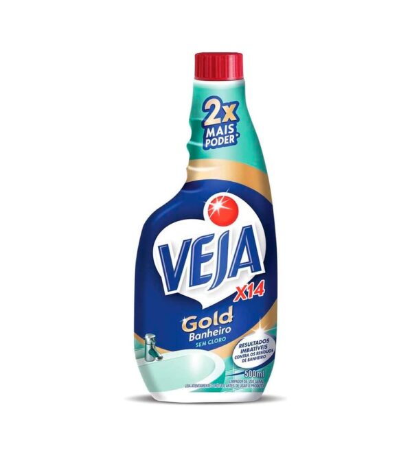 Veja X14 Banheiro sem Cloro Refil - 500ml-min