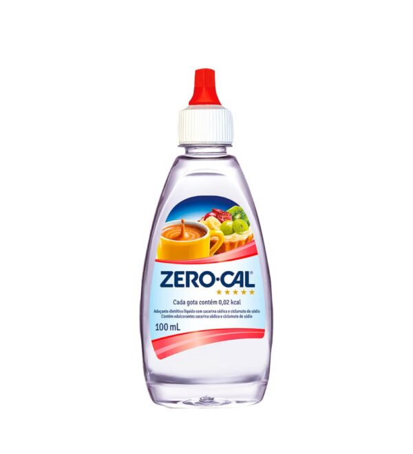 Adoçante Liquido Sacarina Zero Cal 100ml