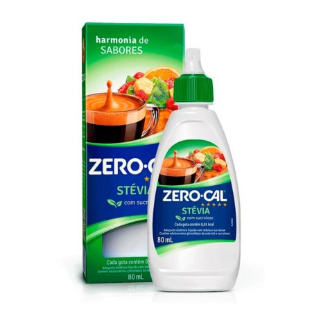 Adoçante Liquido Stevia Zero Cal 100ml