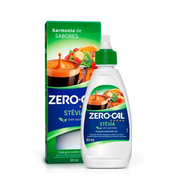 Adoçante Liquido Stevia Zero Cal 100ml