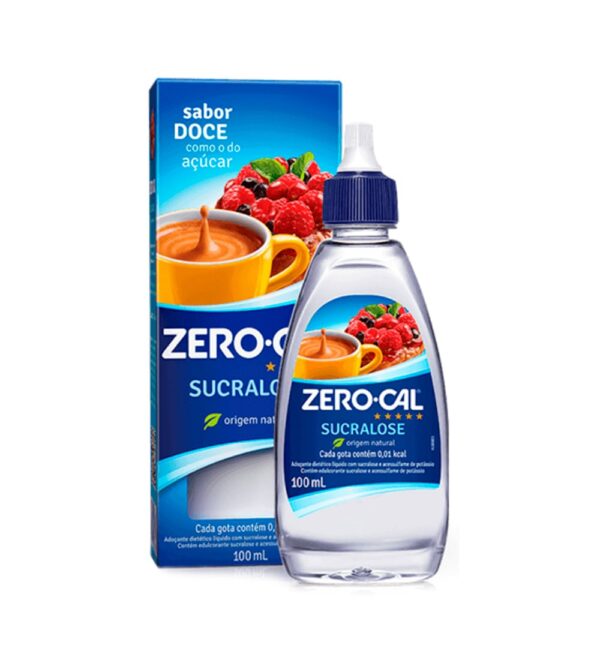 Adoçante Liquido Sucralose Zero Cal 100ml