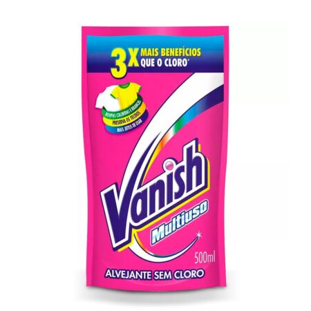 Alvejante Líquido Vanish Multiuso (Sache) 500ml