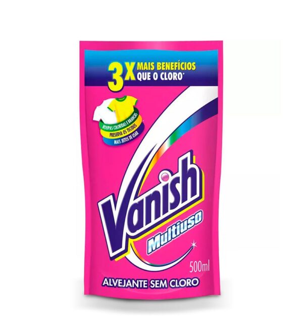 Alvejante Líquido Vanish Multiuso (Sache) 500ml