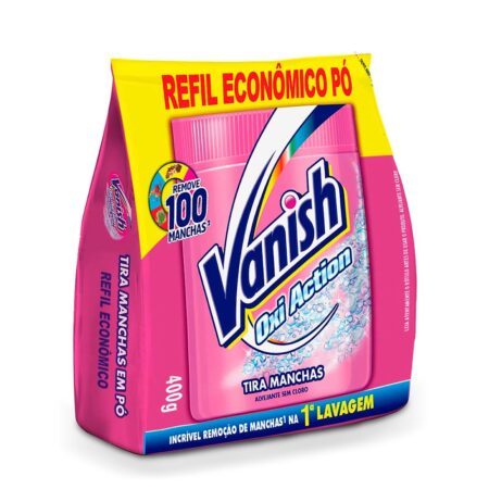 Alvejante em Pó Vanish Pink 400g