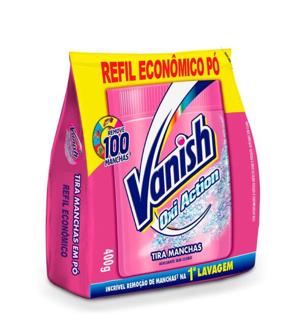 Alvejante em Pó Vanish Pink 400g