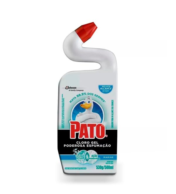 Desinfetante Pato Cloro Gel Ação Espuma 500ml