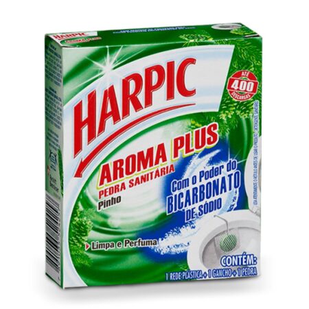 Pedra Sanitária Harpic Aroma Plus 25g