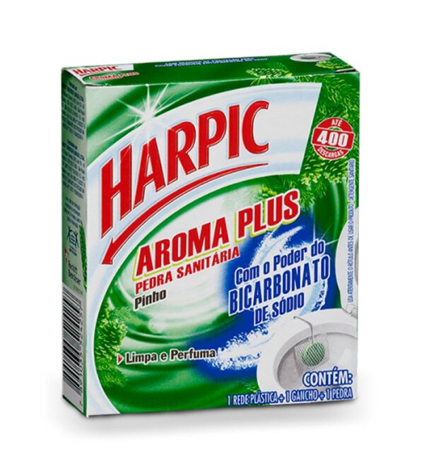 Pedra Sanitária Harpic Aroma Plus 25g