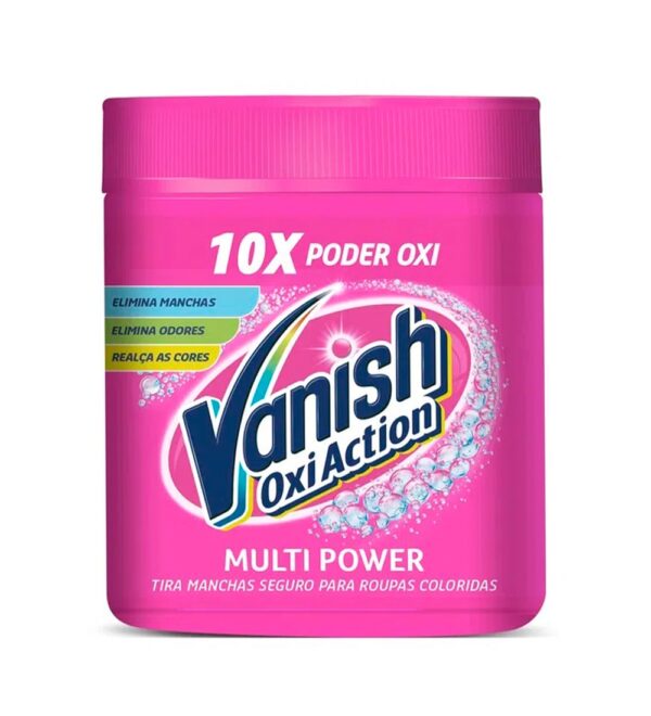 Tira Mancha Vanish Pó Para Roupas Coloridas 450g