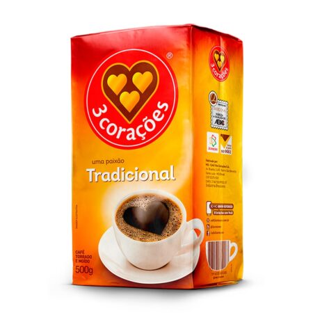 Café Almofada Tradicional 3 Corações 500g